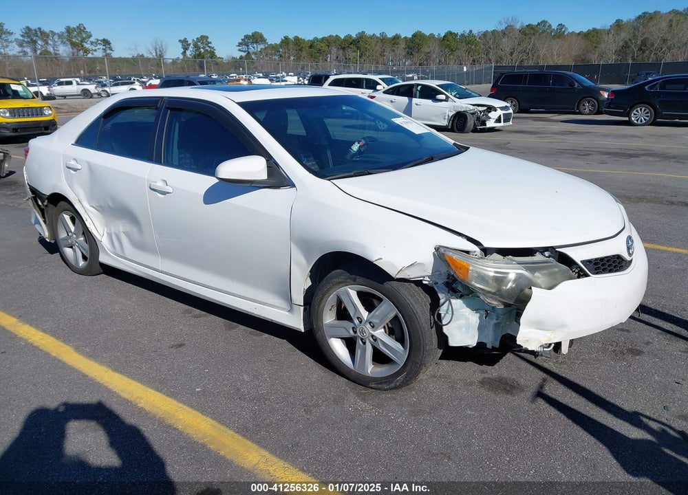 2012 TOYOTA CAMRY SE VIN: 4T1BF1FK2CU566790