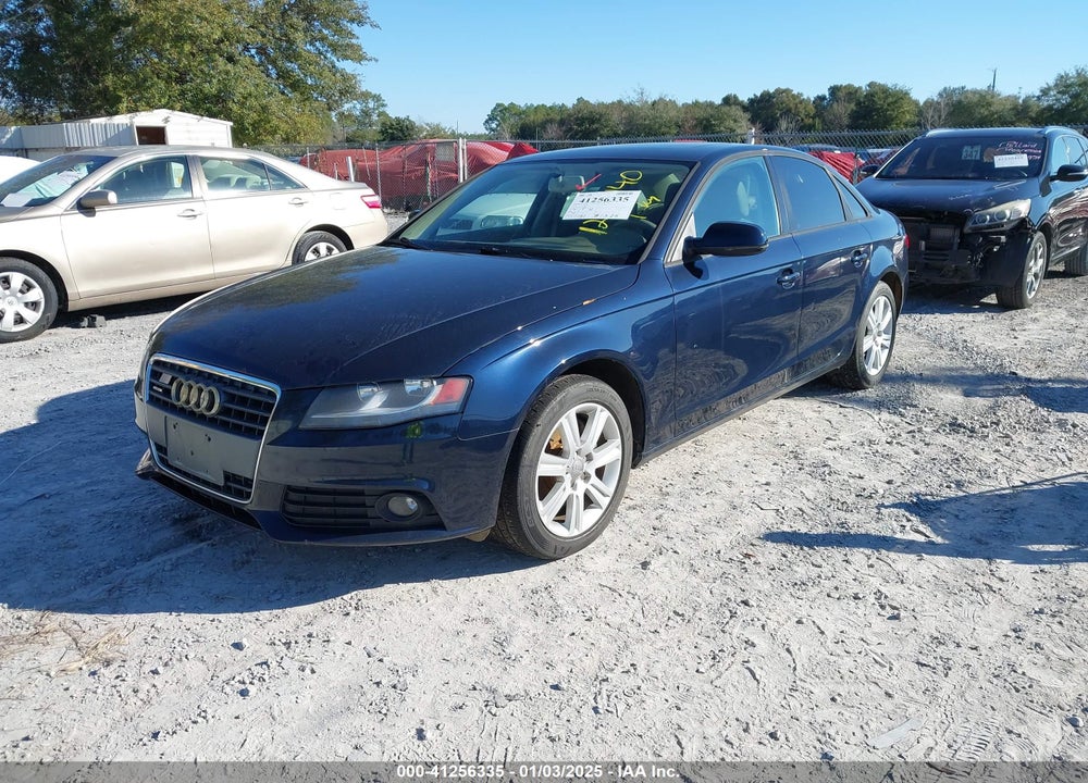 2011 AUDI A4 2.0T PREMIUM VIN: WAUBFAFL0BN057090