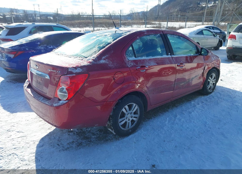 2012 CHEVROLET SONIC 2LT VIN: 1G1JC5SH8C4124003