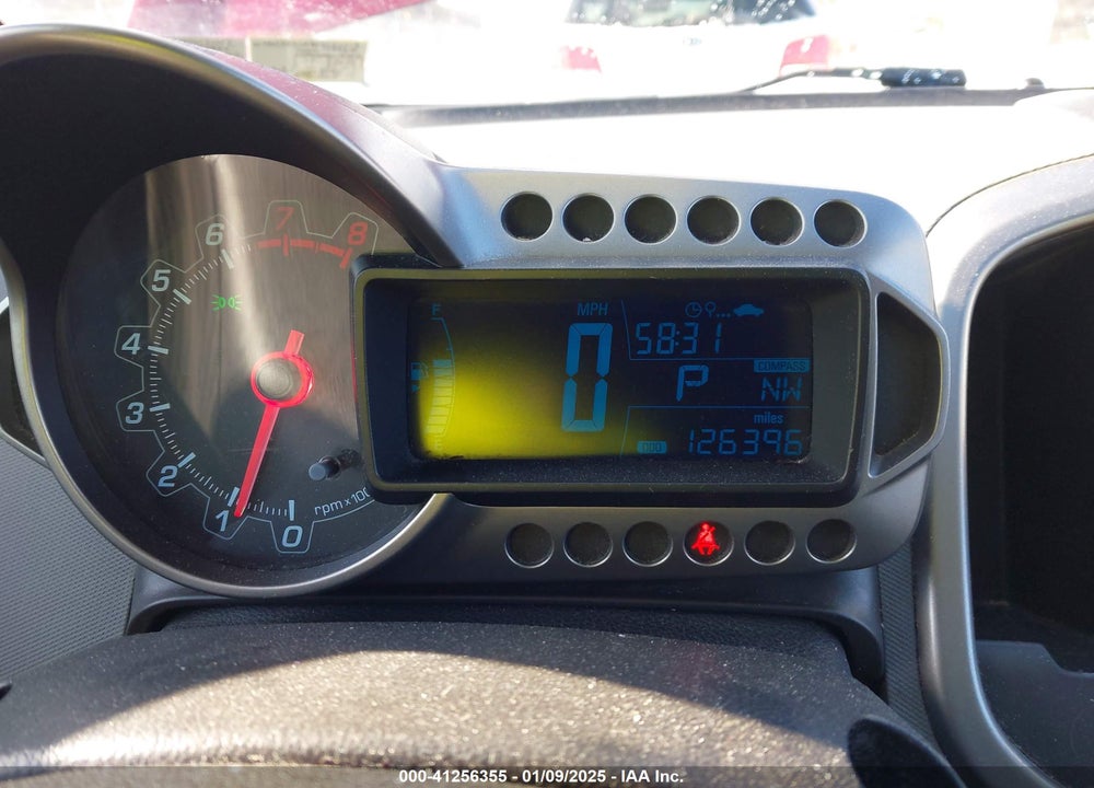 2012 CHEVROLET SONIC 2LT VIN: 1G1JC5SH8C4124003