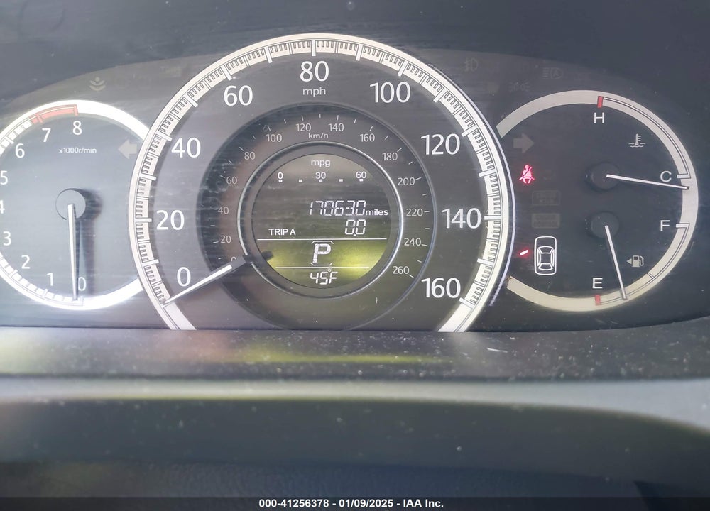 2013 HONDA ACCORD EX-L V-6 VIN: 1HGCR3F81DA037089