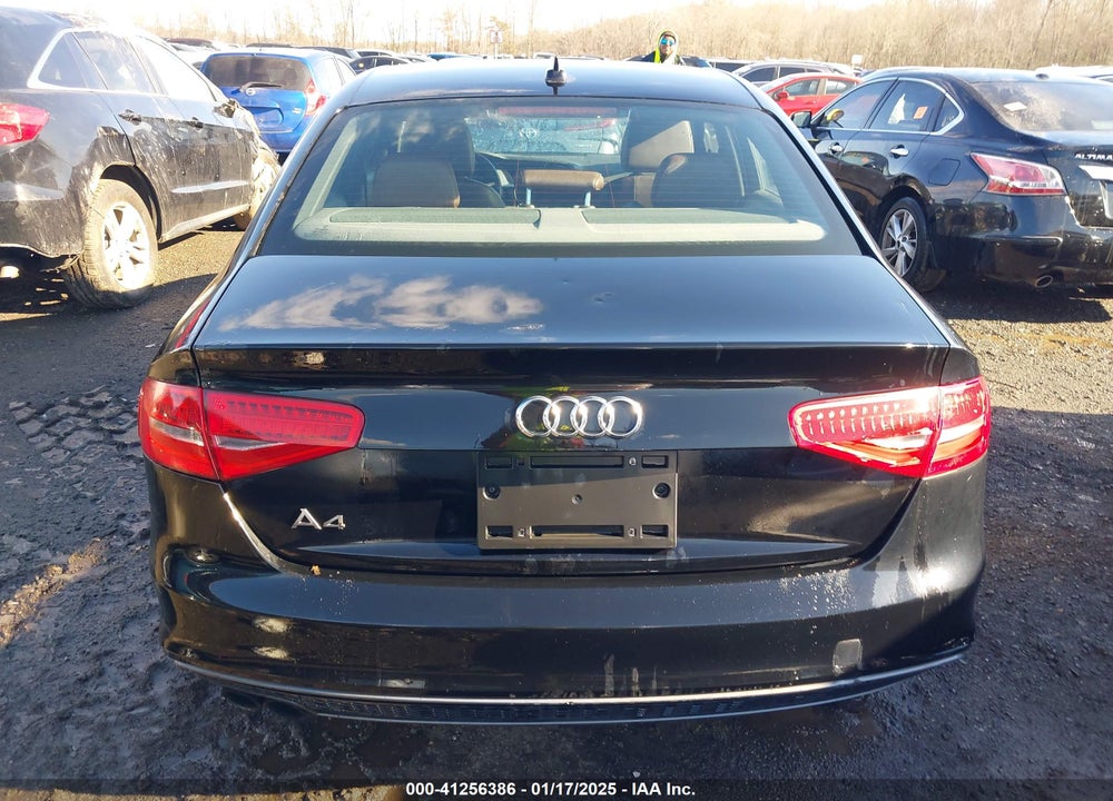 2015 AUDI A4 2.0T PREMIUM VIN: WAUAFAFL0FN041182