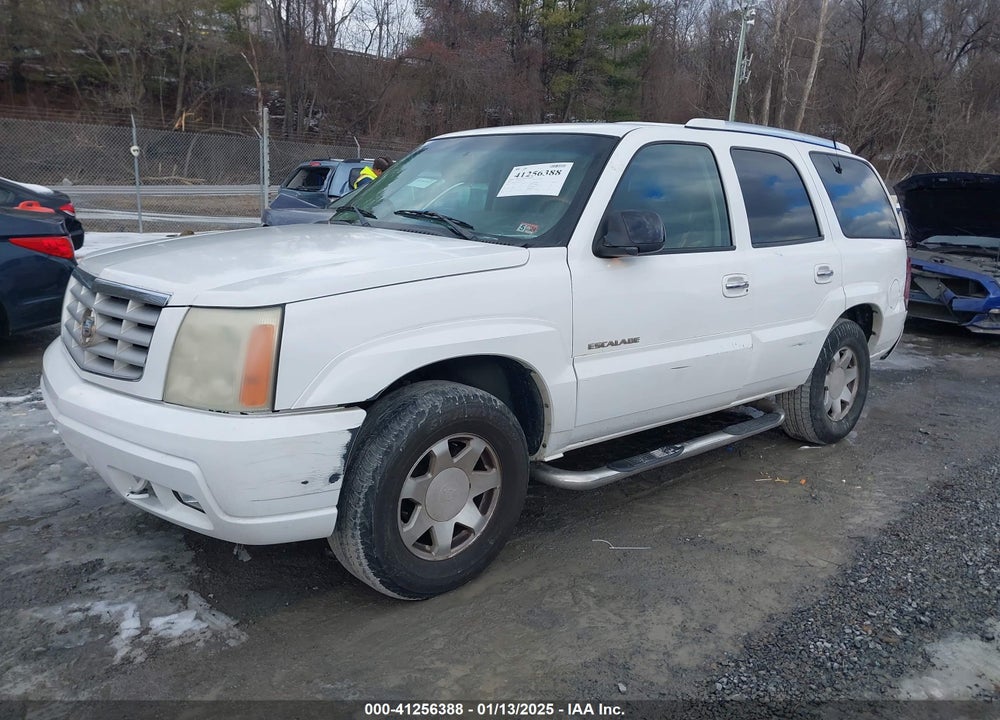 2002 CADILLAC ESCALADE STANDARD VIN: 1GYEK63N32R115873
