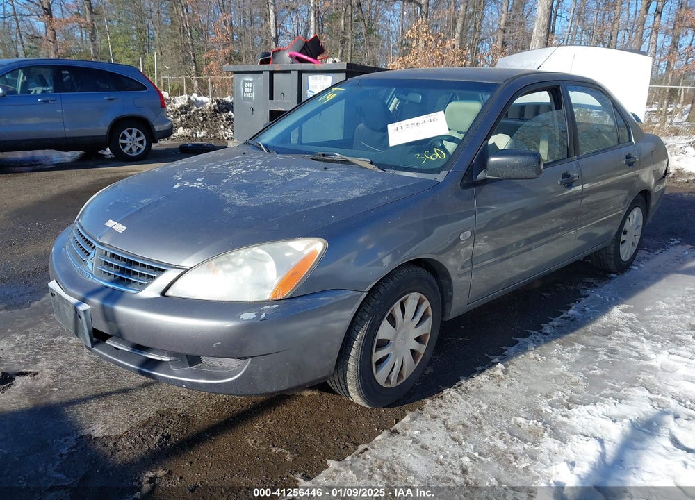 2007 MITSUBISHI LANCER ES VIN: JA3AJ26E67U014065
