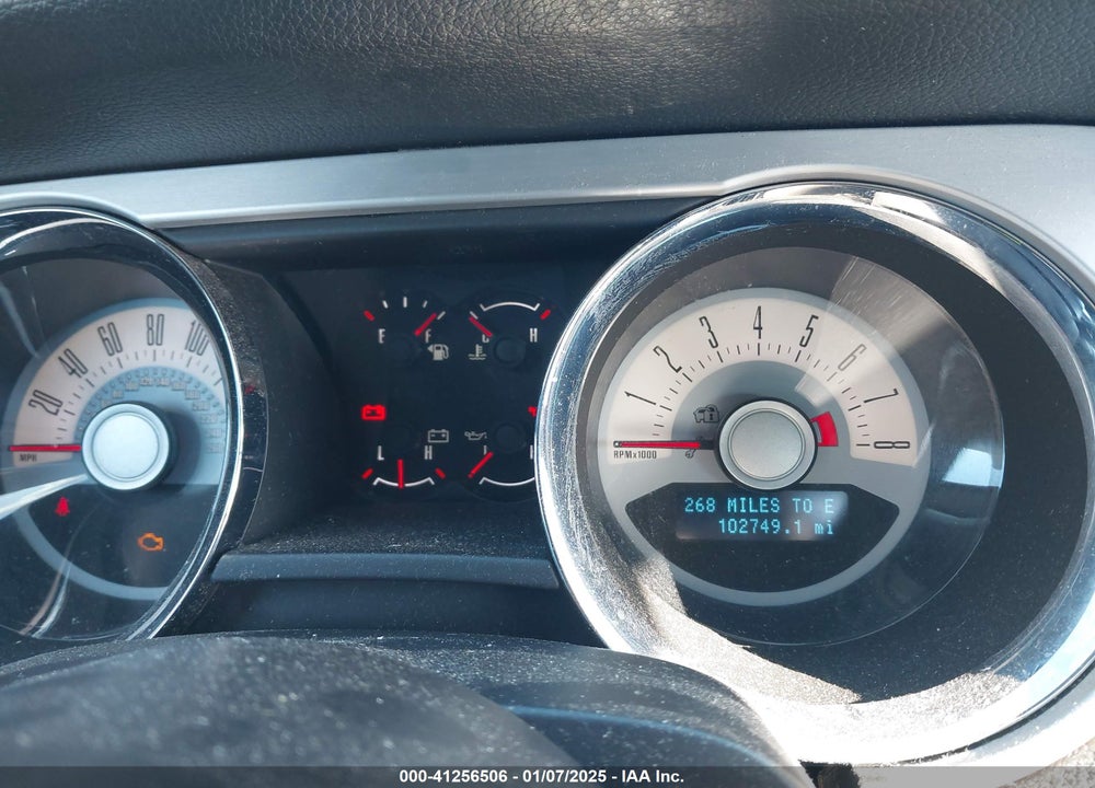 2011 FORD MUSTANG VIN: 1ZVBP8AM8B5155340