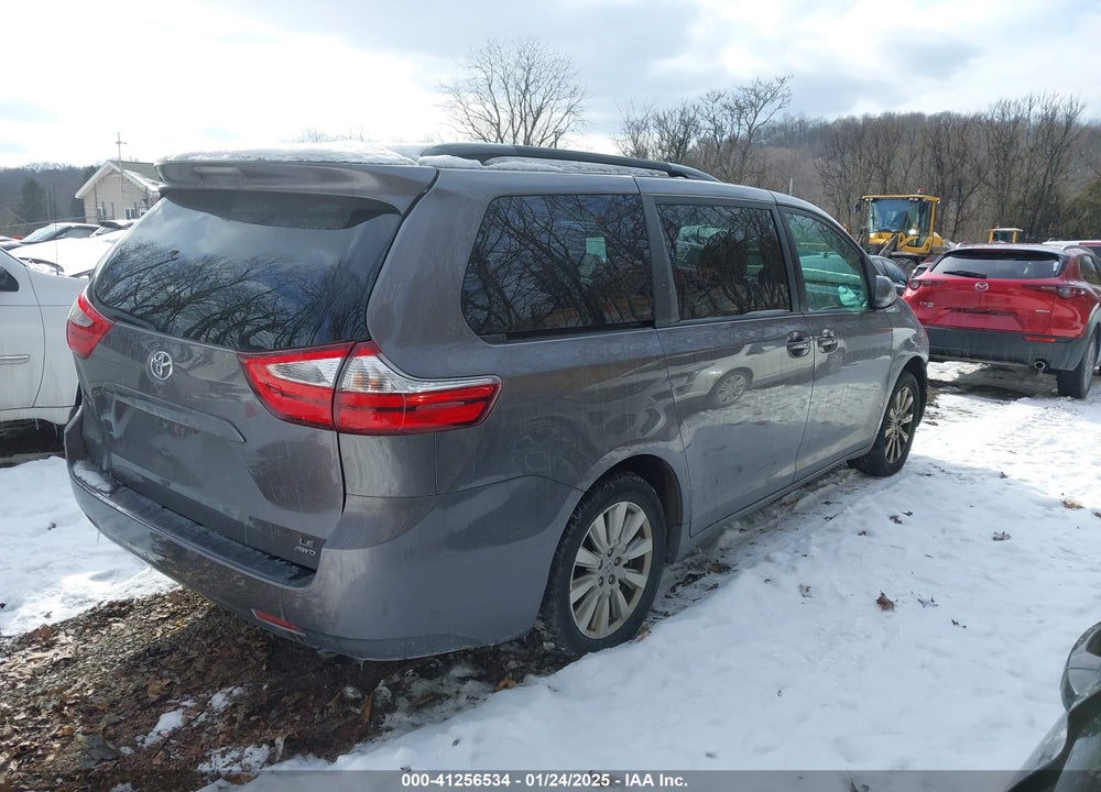 2017 TOYOTA SIENNA LE 7 PASSENGER VIN: 5TDJZ3DC5HS173134