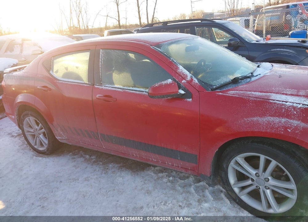2013 DODGE AVENGER VIN: 1C3CDZCB2DN675378