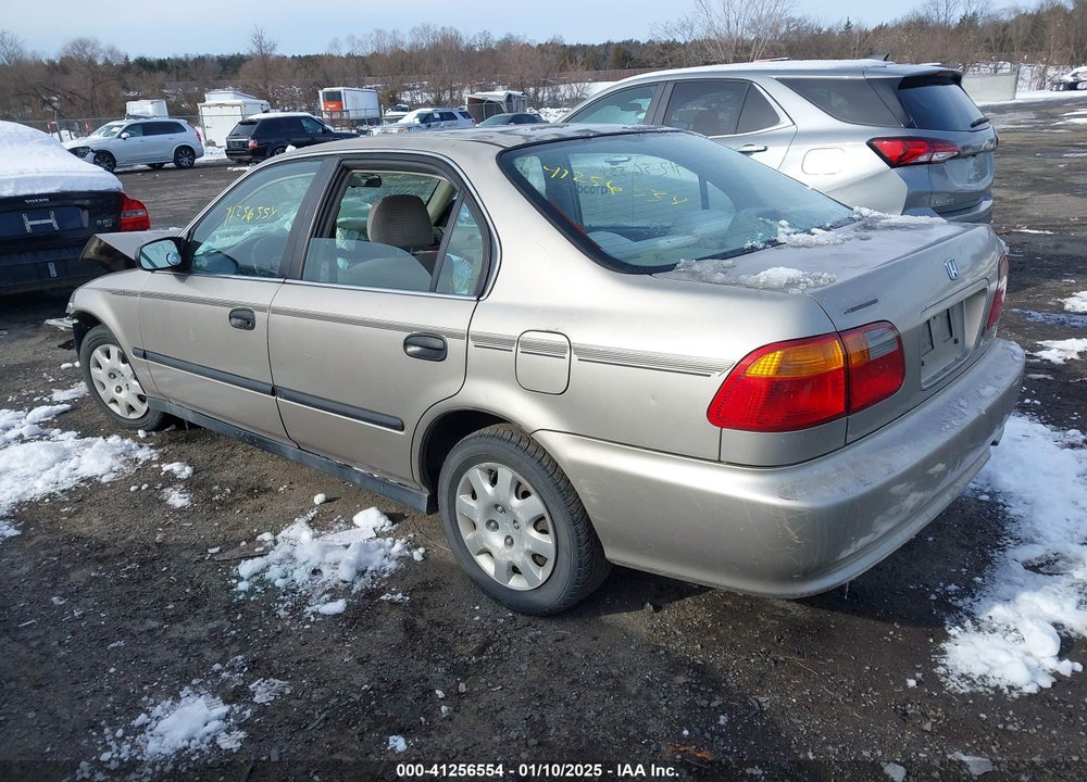 2000 HONDA CIVIC LX VIN: 1HGEJ6678YL052045