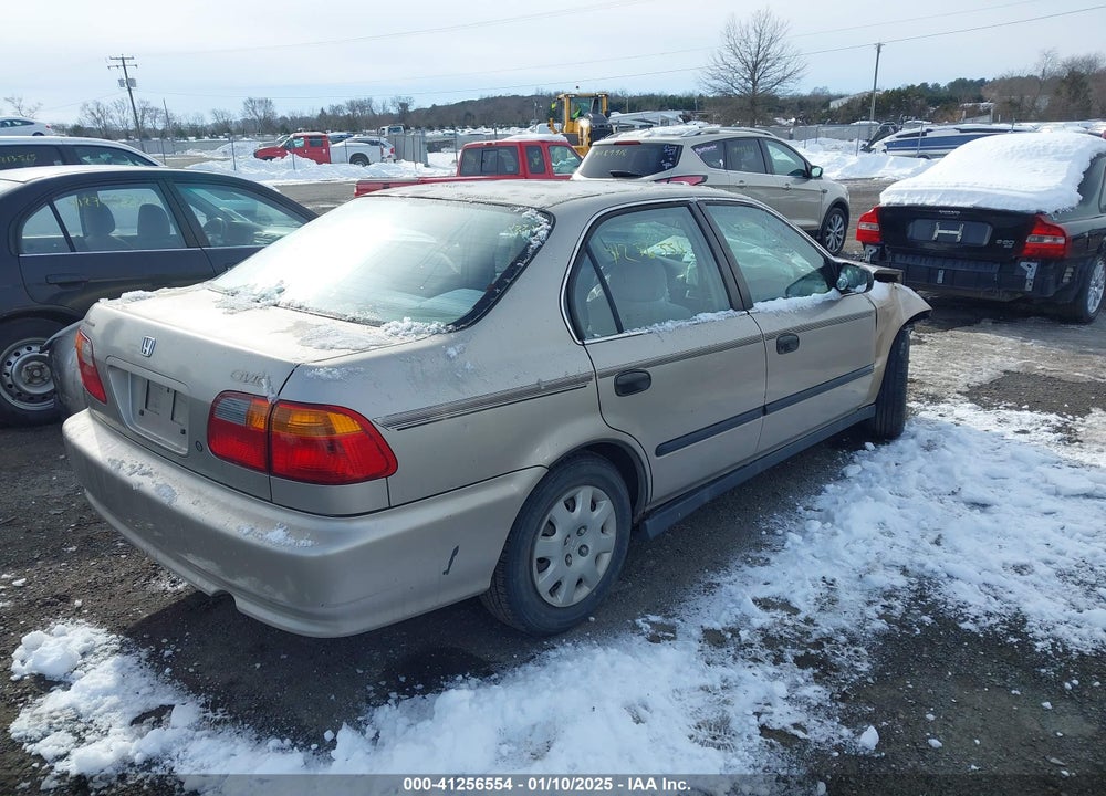 2000 HONDA CIVIC LX VIN: 1HGEJ6678YL052045