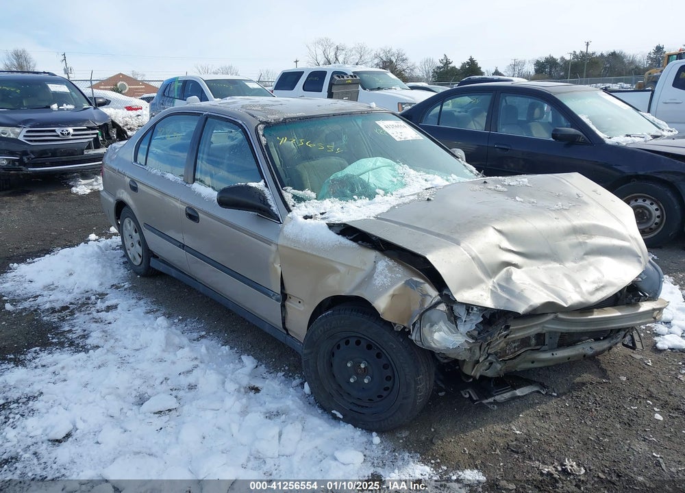 2000 HONDA CIVIC LX VIN: 1HGEJ6678YL052045