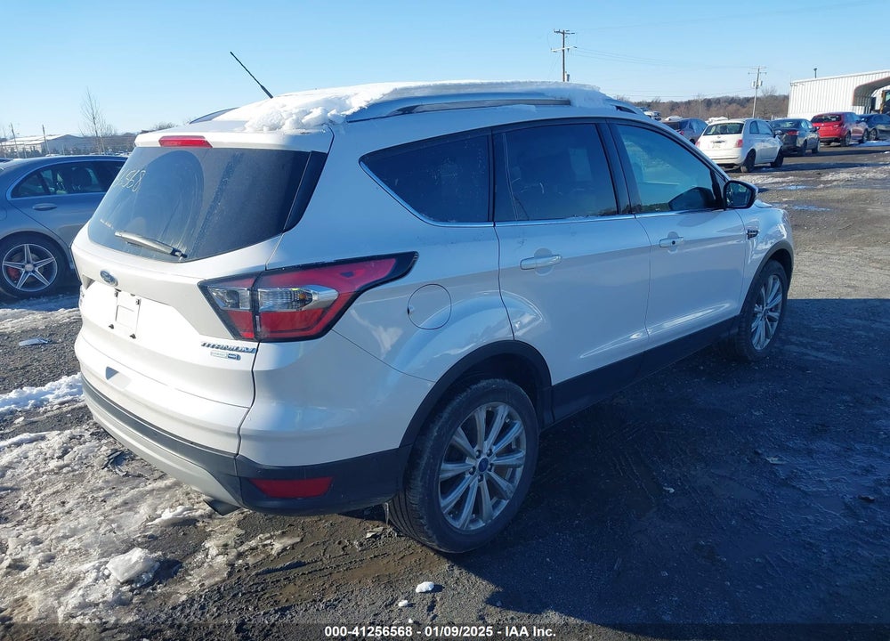 2017 FORD ESCAPE TITANIUM VIN: 1FMCU9J96HUC07656