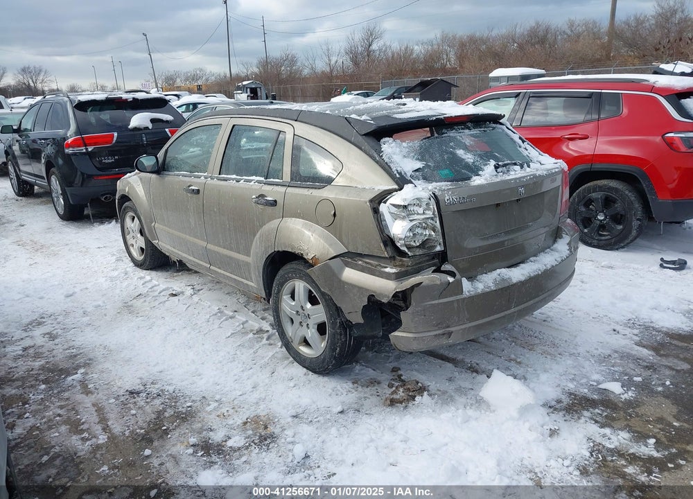 2008 DODGE CALIBER SE VIN: 1B3HB28B78D755912