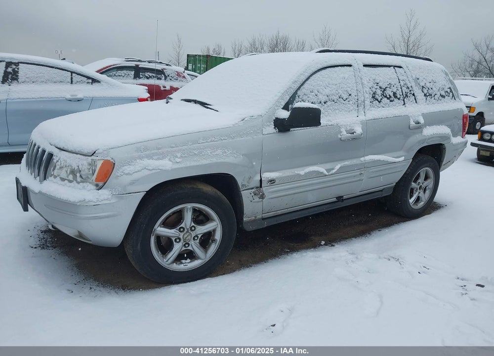 2003 JEEP GRAND CHEROKEE OVERLAND VIN: 1J8GW68JX3C607676