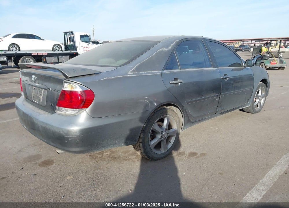 2006 TOYOTA CAMRY SE V6 VIN: JTDBA30K160026284