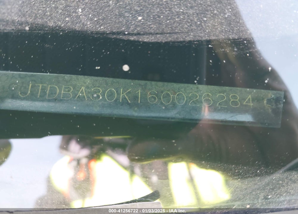2006 TOYOTA CAMRY SE V6 VIN: JTDBA30K160026284
