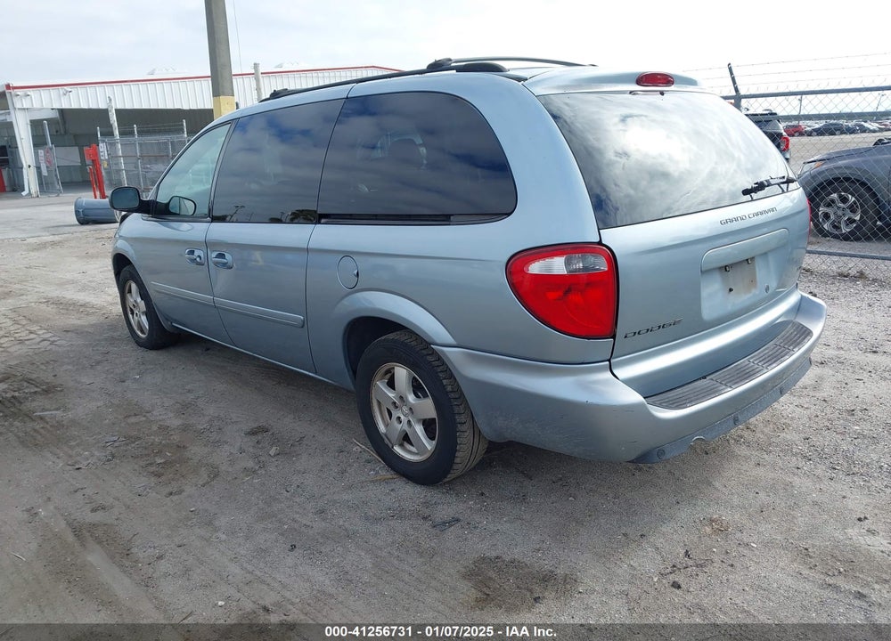 2006 DODGE GRAND CARAVAN SXT VIN: 2D4GP44L56R827693