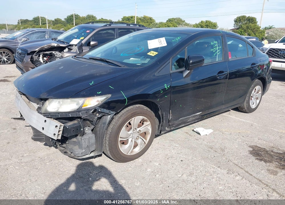2015 HONDA CIVIC LX VIN: 19XFB2F57FE113317