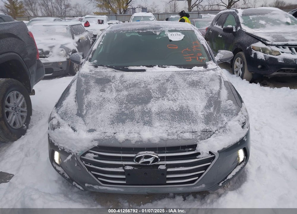 2018 HYUNDAI ELANTRA VIN: KMHD84LF7JU606130