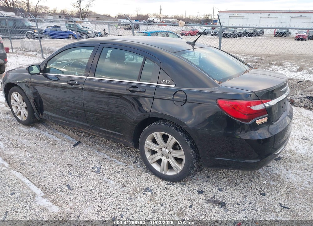 2012 CHRYSLER 200 TOURING VIN: 1C3CCBBB7CN137625