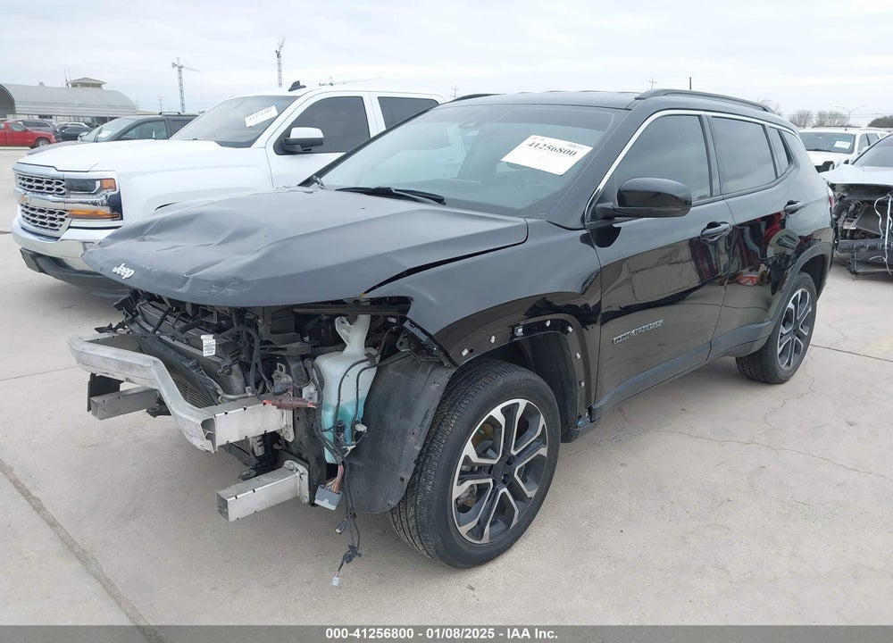 2022 JEEP COMPASS VIN: 3C4NJDCB6NT195345