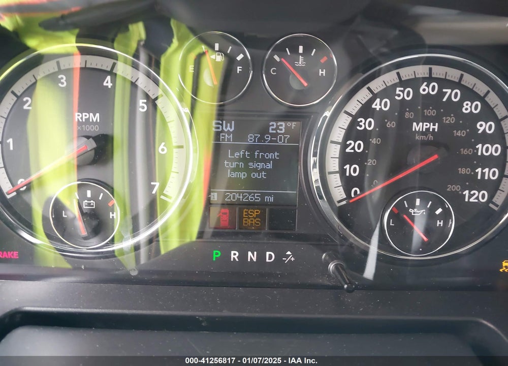2009 DODGE RAM 1500 VIN: 1D3HB13T99S748201