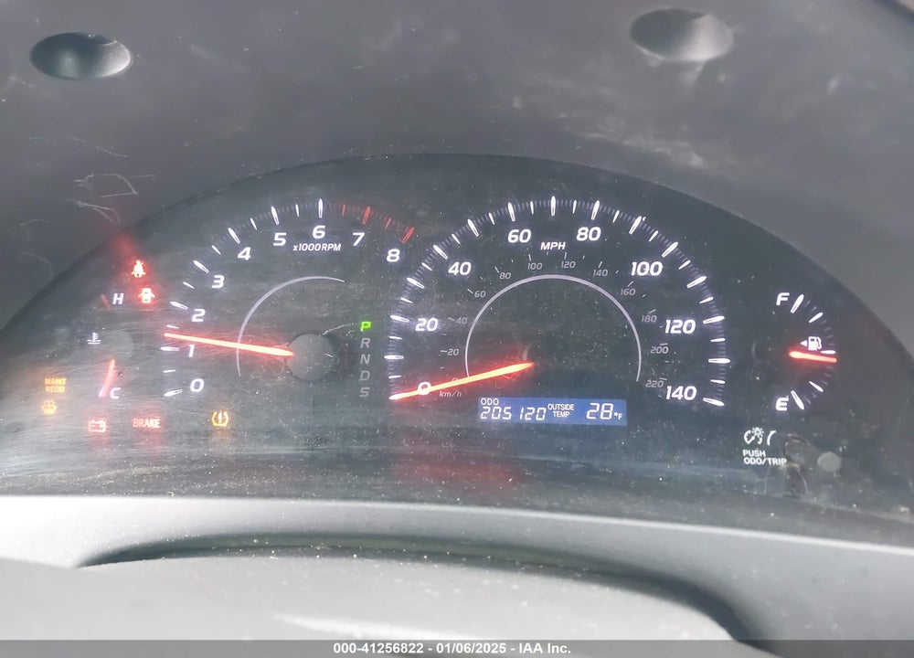 2011 TOYOTA CAMRY LE VIN: 4T4BF3EK8BR218851