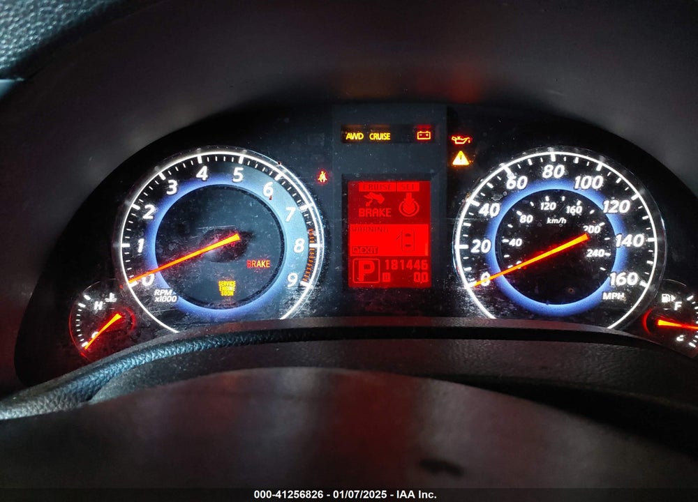 2007 INFINITI G35X VIN: JNKBV61F57M809785