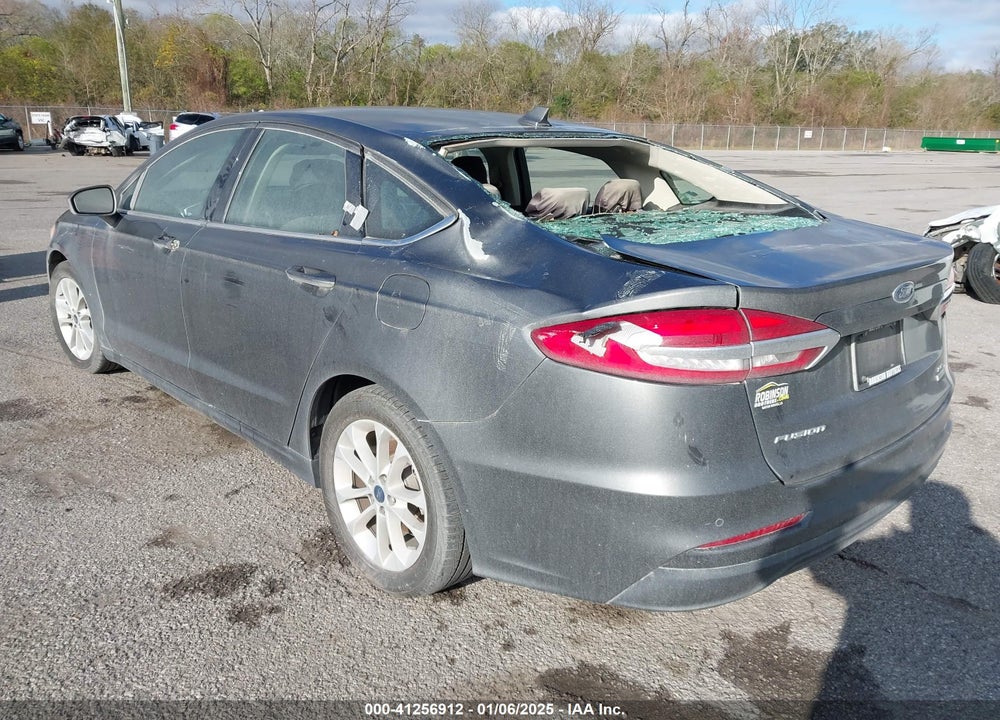 2019 FORD FUSION VIN: 3FA6P0HDXKR107837