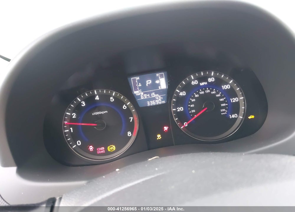 2017 HYUNDAI ACCENT VALUE EDITION VIN: KMHCT4AE4HU359759