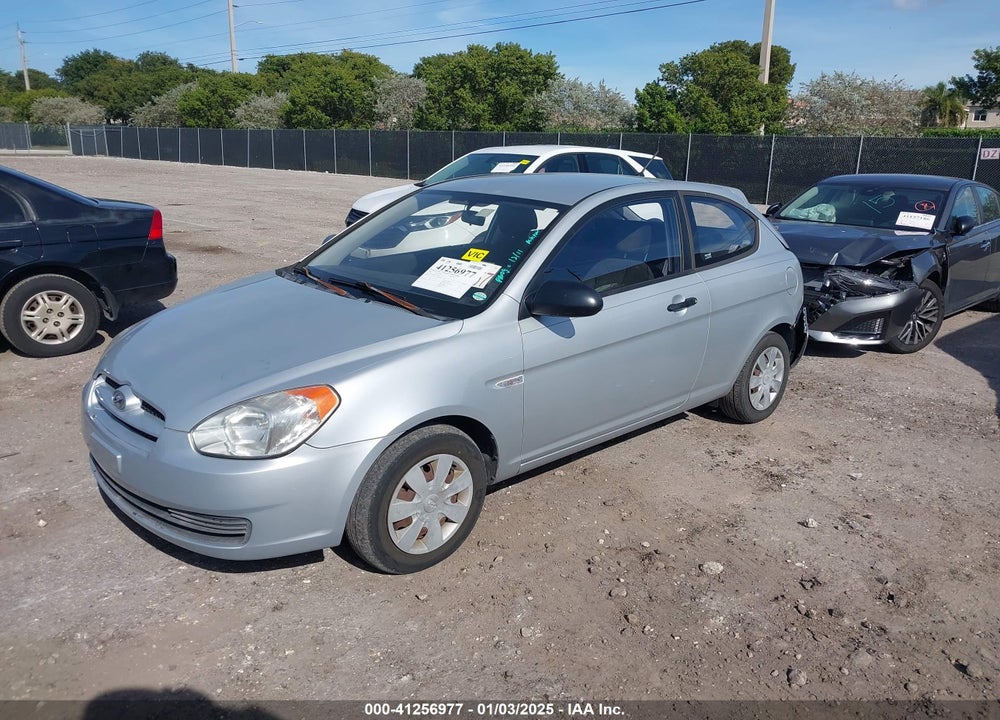 2007 HYUNDAI ACCENT VIN: KMHCM36C57U019243