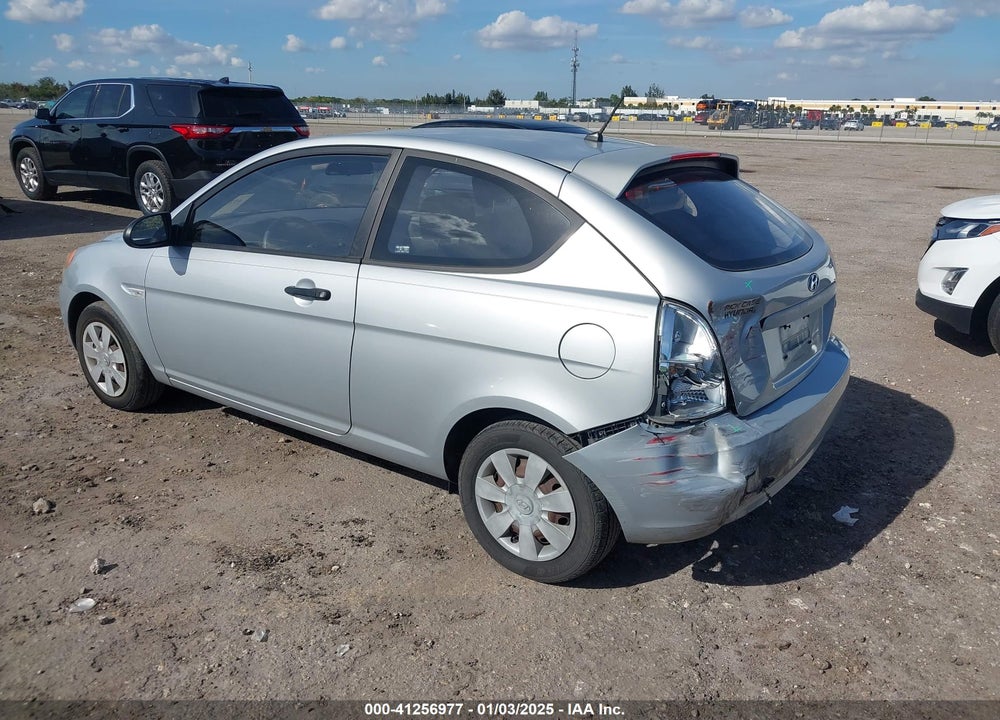 2007 HYUNDAI ACCENT VIN: KMHCM36C57U019243