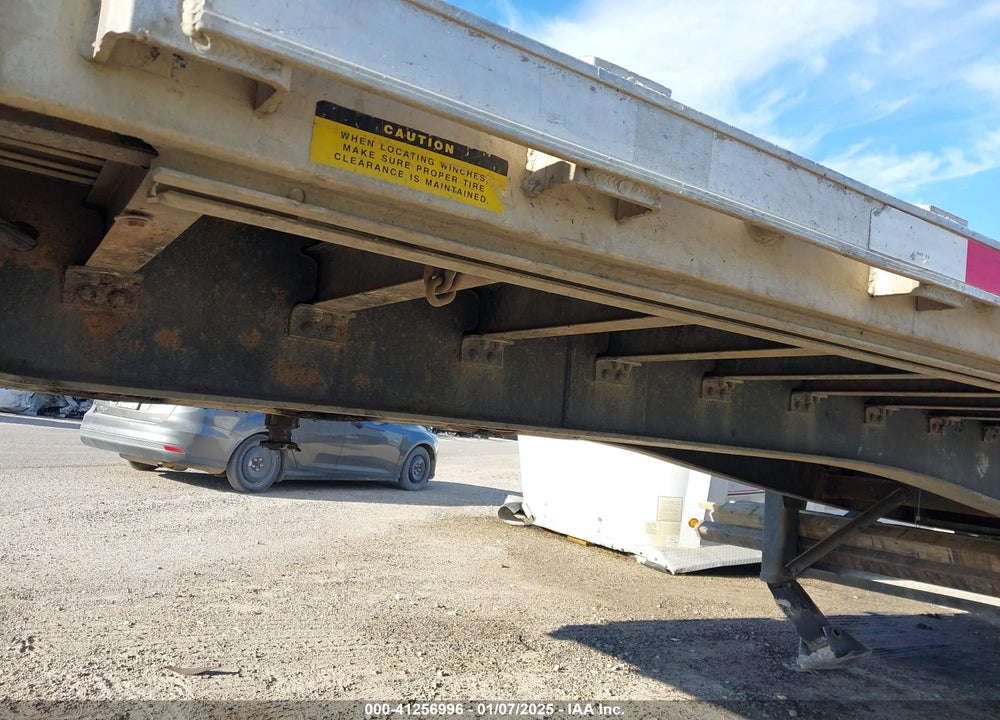 2006 GREAT DANE TRAILERS FLATBED SEMI TRAILER VIN: 1GRDM96206M700837
