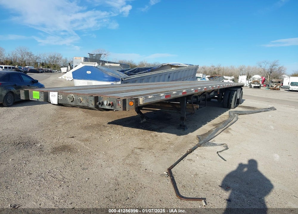 2006 GREAT DANE TRAILERS FLATBED SEMI TRAILER VIN: 1GRDM96206M700837