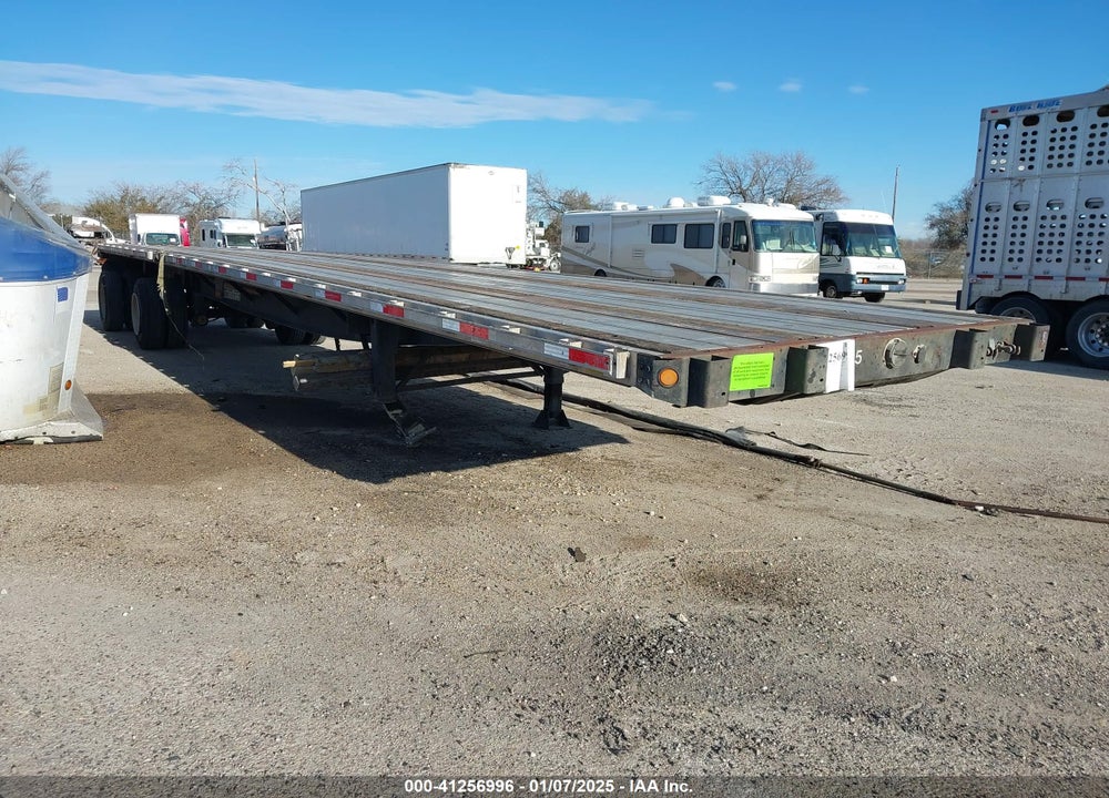 2006 GREAT DANE TRAILERS FLATBED SEMI TRAILER VIN: 1GRDM96206M700837