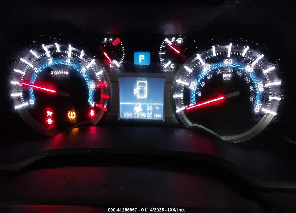 2014 TOYOTA 4RUNNER TRAIL VIN: JTEBU5JR3E5187876