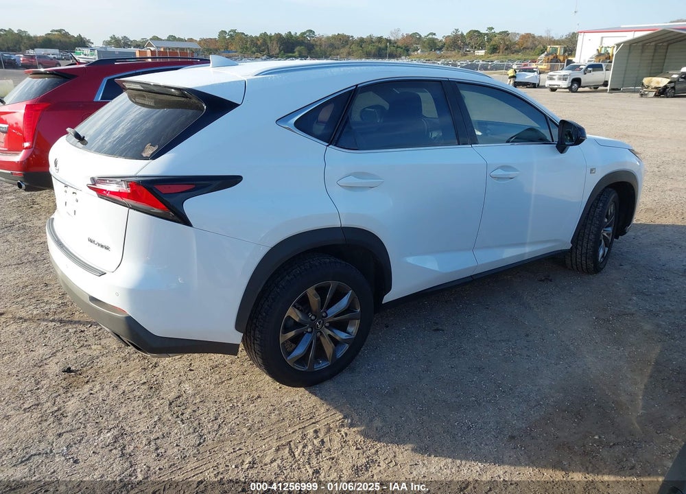 2016 LEXUS NX 200T F SPORT VIN: JTJYARBZ4G2033322