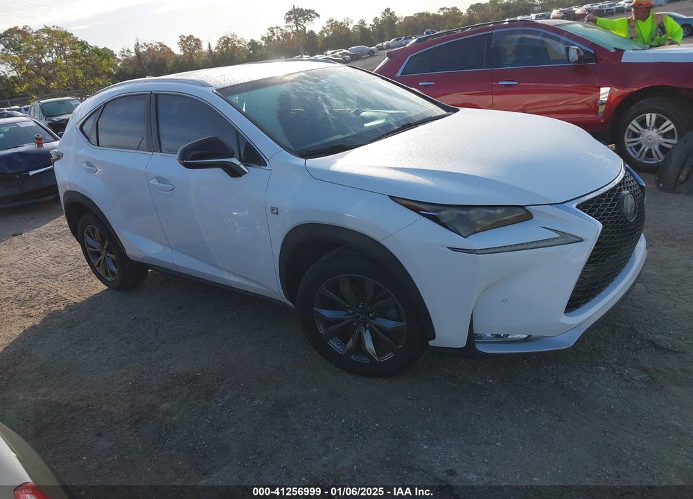 2016 LEXUS NX 200T F SPORT VIN: JTJYARBZ4G2033322