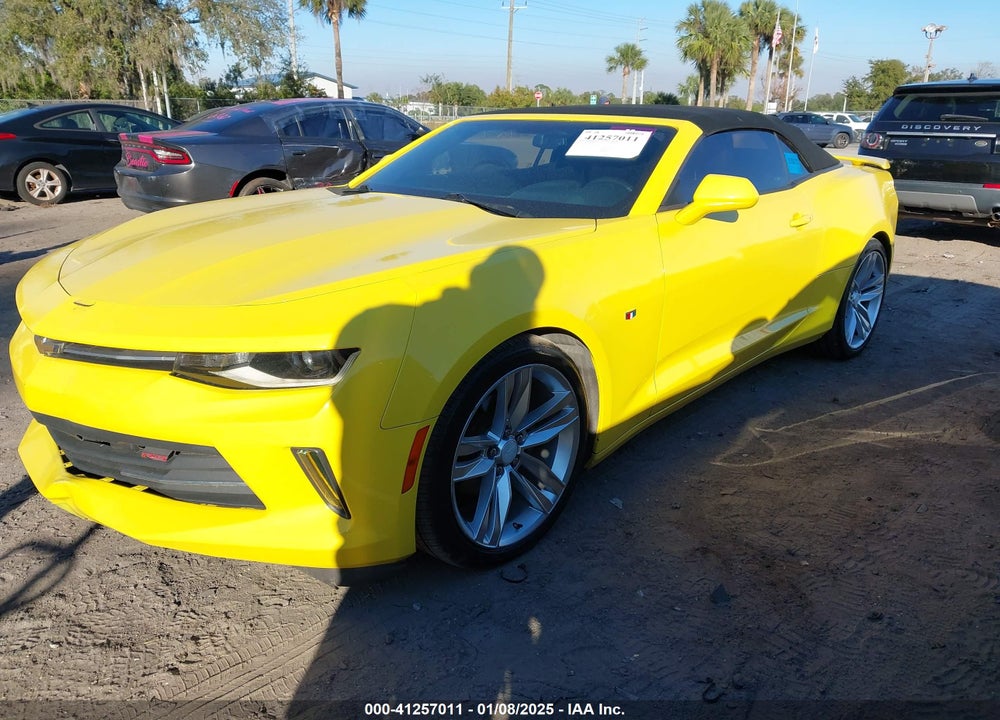 2017 CHEVROLET CAMARO 2LT VIN: 1G1FD3DX4H0133193