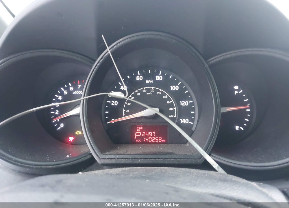 2013 KIA RIO VIN: KNADM4A31D6211505