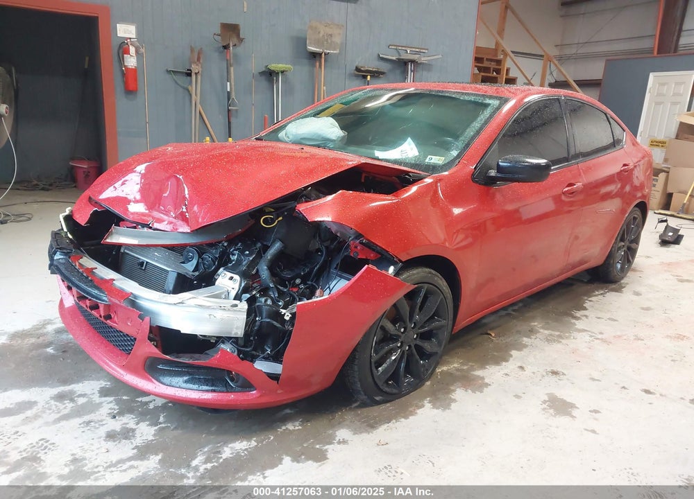 2016 DODGE DART VIN: 1C3CDFFA0GD803242