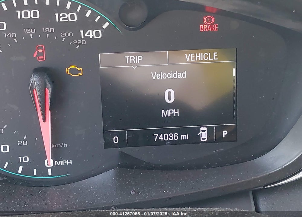 2019 CHEVROLET TRAX LT VIN: 3GNCJLSB3KL177729