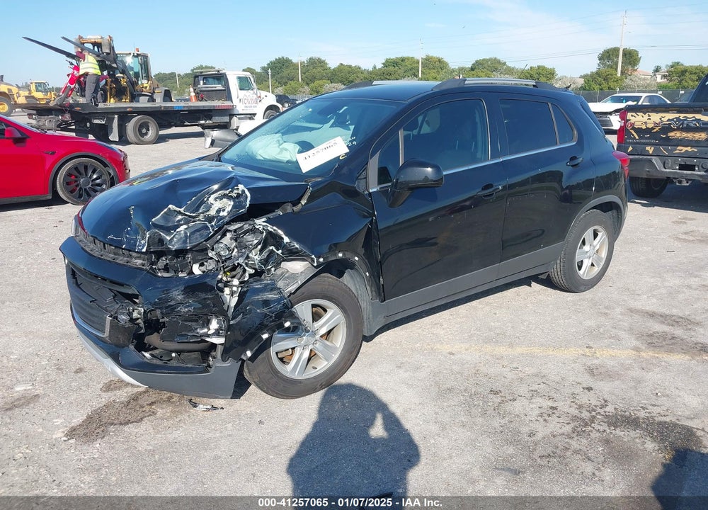 2019 CHEVROLET TRAX LT VIN: 3GNCJLSB3KL177729