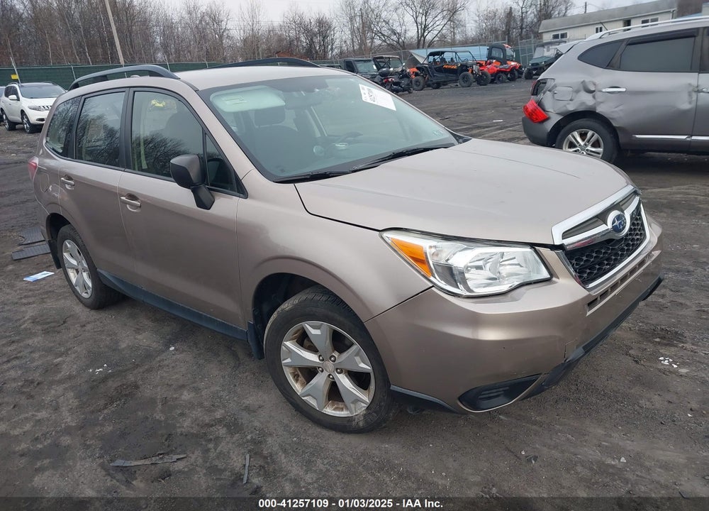 2016 SUBARU FORESTER 2.5I VIN: JF2SJABC6GH539481