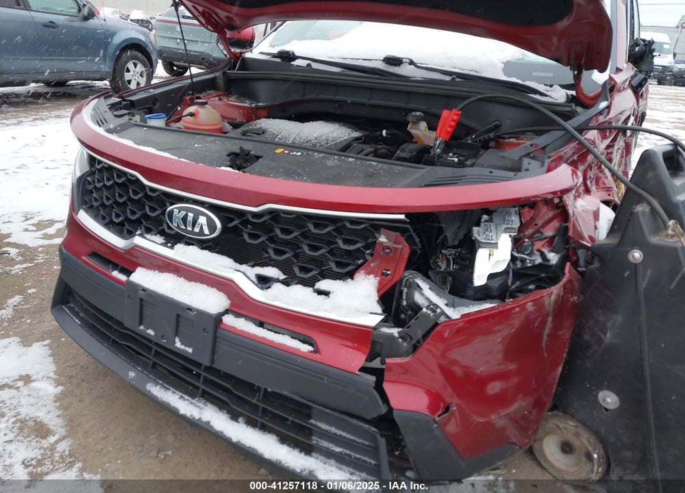 2021 KIA SORENTO LX VIN: 5XYRGDLC2MG010450