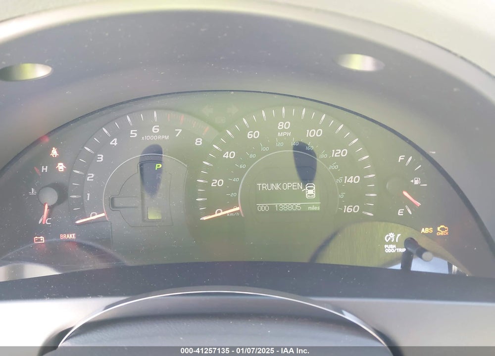 2007 TOYOTA CAMRY XLE V6 VIN: 4T1BK46K87U525888