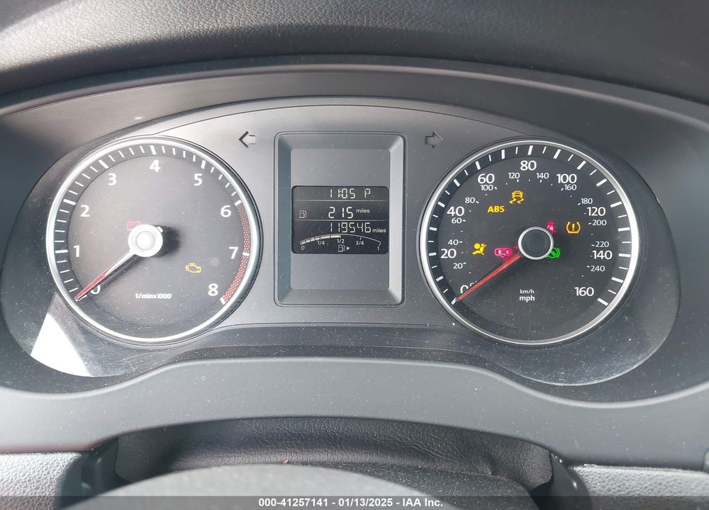 2013 VOLKSWAGEN JETTA VIN: 3VWDX7AJ7DM257377