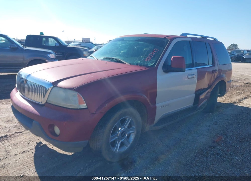 2005 LINCOLN AVIATOR VIN: 5LMEU68H75ZJ16427