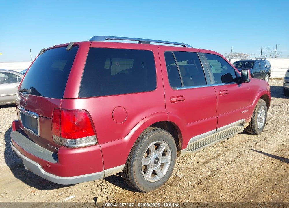 2005 LINCOLN AVIATOR VIN: 5LMEU68H75ZJ16427