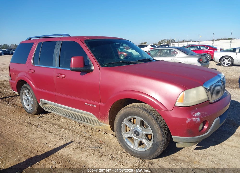 2005 LINCOLN AVIATOR VIN: 5LMEU68H75ZJ16427