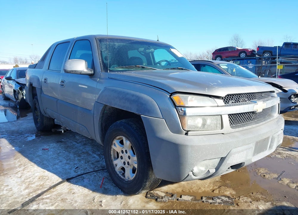 2002 CHEVROLET AVALANCHE 1500 VIN: 3GNEK13T52G229615
